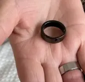 Herz P1 Smart Ring customer photo black ring